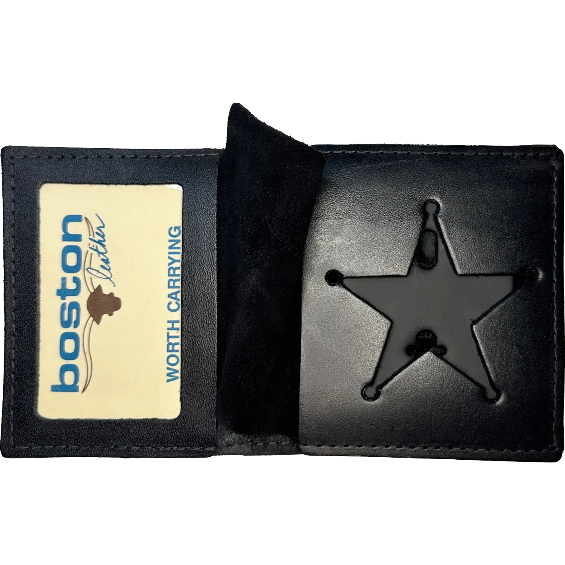 BOSTON LEATHER BOOK STYLE BADGE WALLET: Chicago Police Command Staff ...